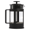 REGENT COFFEE PLUNGER BLACK WITH PLASTIC FRAME 6/8 CUP, (800ML)