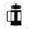 REGENT COFFEE PLUNGER BLACK WITH PLASTIC FRAME 6 CUP, (600ML)