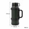 REGENT LARGE VACUUM FLASK STAINLESS STEEL WITH CUP LID KHAKI GREEN, 2LT (120MMDIAX330MM)