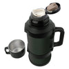 REGENT LARGE VACUUM FLASK STAINLESS STEEL WITH CUP LID KHAKI GREEN, 3.2LT (150MM DIAX375MM)