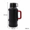 REGENT LARGE VACUUM FLASK STAINLESS STEEL WITH CUP LID MATT BLACK, 3.2LT (150MM DIAX375MM)