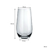 NADIR DUBAI TALL TUMBLER, (500ML)