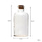 REGENT GLASS ROUND BOTTLE WITH CORK LID 6 PACK, 550ML (81MM DIAX168MM)