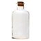 REGENT GLASS ROUND BOTTLE WITH CORK LID 6 PACK, 550ML (175X83MM DIA)