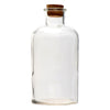 REGENT GLASS ROUND BOTTLE WITH CORK LID 6 PACK, 550ML (81MM DIAX168MM)