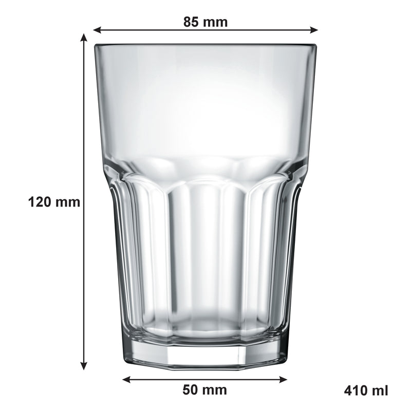 NADIR BRISTOL LONG DRINK TUMBLER, (410ML)