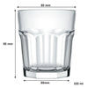 NADIR BRISTOL WHISKY TUMBLER, (320ML)