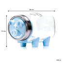 CONSOL PIGGY BANK BLUE, 1LT (165X102MM DIA)