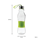 CONSOL GRIP N GO BOTTLE WITH STRAP LID IN ASSORTED COLOURS, 500ML (255X70MM DIA)