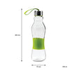 CONSOL GRIP N GO BOTTLE WITH STRAP LID IN ASSORTED COLOURS, 500ML (255X70MM DIA)