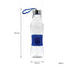 CONSOL GRIP N GO BOTTLE WITH STRAP LID IN ASSORTED COLOURS, 500ML (255X70MM DIA)