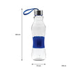 CONSOL GRIP N GO BOTTLE WITH STRAP LID IN ASSORTED COLOURS, 500ML (255X70MM DIA)