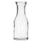 REGENT GLASS CARAFE 6 PACK, 500ML (200X75MM DIA)