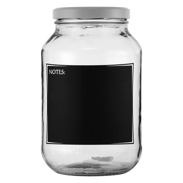 CONSOL JAR WITH BLACK NOTES, 3LT (240X148MM DIA)