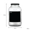 CONSOL JAR WITH BLACK NOTES, 2LT (218X128MM DIA)