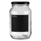 CONSOL JAR WITH BLACK NOTES, 1LT (170X100MM DIA)