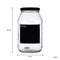 CONSOL JAR WITH BLACK NOTES, 750ML (160X90MM DIA)