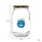 REGENT PRINTED GLASS STORAGE JAR - I AM BAKED, 1LT (172X100MM DIA)