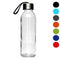 CONSOL SLIMLINE BOTTLE WITH STRAP LID GREY, 500ML (220X80MM DIA)