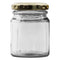 CONSOL SPREAD JAR WITH GOLD LID 6 PACK, 125ML (80X59MM DIA)