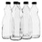 CONSOL UTILITY BOTTLE WITH BLACK LID 6 PACK, 750ML (246X85MM DIA)