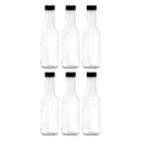 CONSOL WORCESTER SAUCE BOTTLE WITH BLACK LID 6 PACK, 125ML (162X46MM DIA)