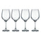 CONSOL LYON STEM RED WINE GLASS 4 PACK, (490ML)