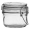 REGENT HERMETIC GLASS CANISTER WITH CLIP SEAL GLASS LID, 175ML (70X80MM DIA)