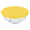 MARINEX MIXING BOWL WITH COLOURED PLASTIC LID, 500ML (60X155MM DIA)