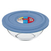 MARINEX MIXING BOWL WITH COLOURED PLASTIC LID, 3LT (102X270MM DIA)