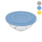 MARINEX MIXING BOWL WITH COLOURED PLASTIC LID, 3LT (102X270MM DIA)