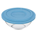 MARINEX MIXING BOWL WITH COLOURED PLASTIC LID, 3LT (102X270MM DIA)