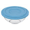 MARINEX MIXING BOWL WITH COLOURED PLASTIC LID, 3LT (102X270MM DIA)