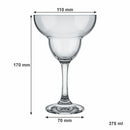 NADIR STEMMED MARGARITA GLASS, (375ML) BULK