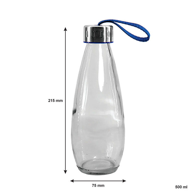 CONSOL DROPLETTE BOTTLE WITH STRAP LID, 500ML (215X80MM DIA)