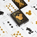 BICYCLE DISNEY MICKEY BLACK & GOLD PLAYING CARDS