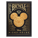 BICYCLE DISNEY MICKEY BLACK & GOLD PLAYING CARDS