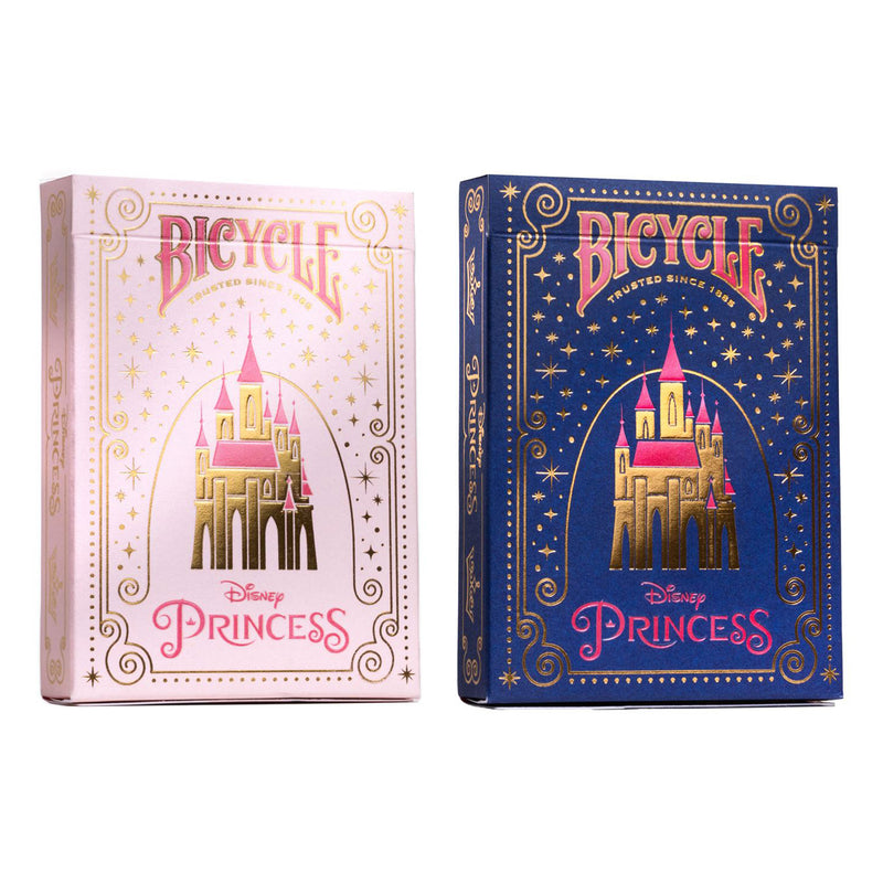 BICYCLE DISNEY PRINCESS PINK & NAVY PLAYING CARDS 2PK