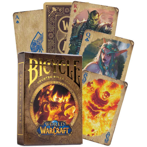 BICYCLE WORLD OF WARCRAFT CLASSIC PLAYING CARDS