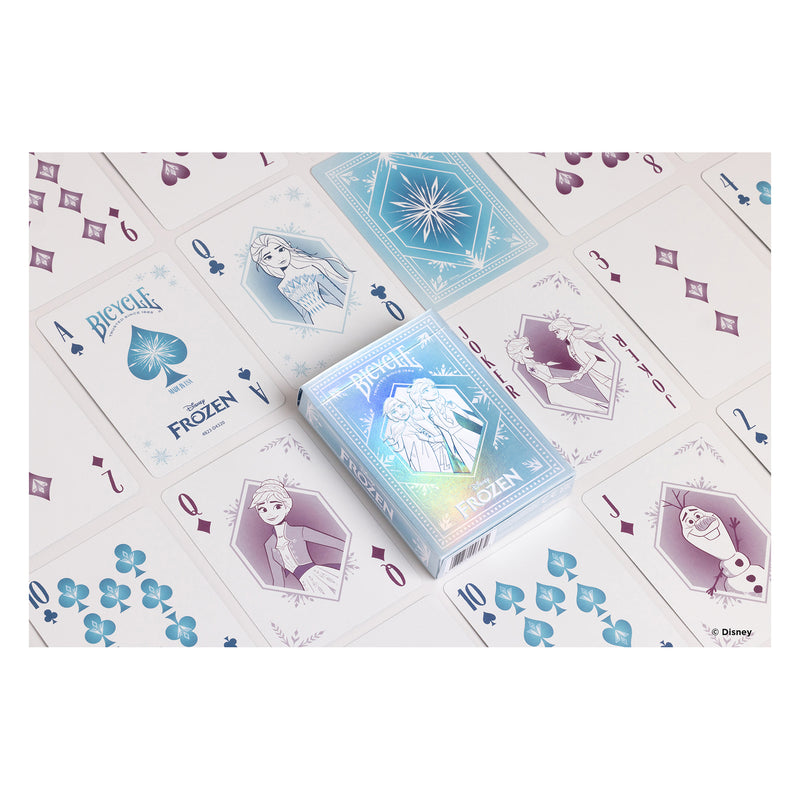 BICYCLE DISNEY FROZEN BLUE PLAYING CARDS