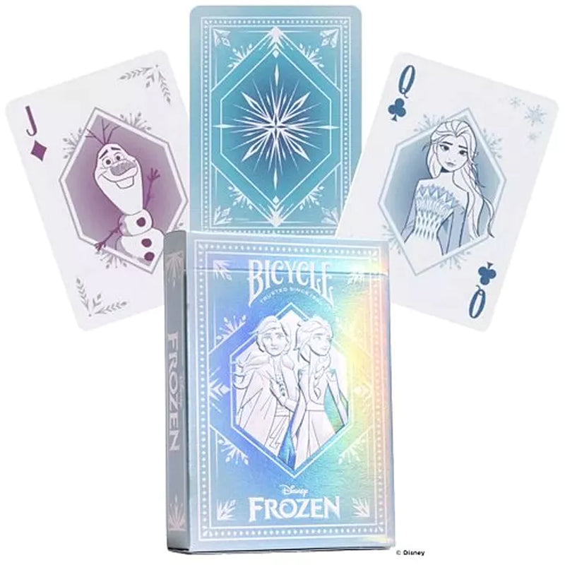 BICYCLE DISNEY FROZEN BLUE PLAYING CARDS