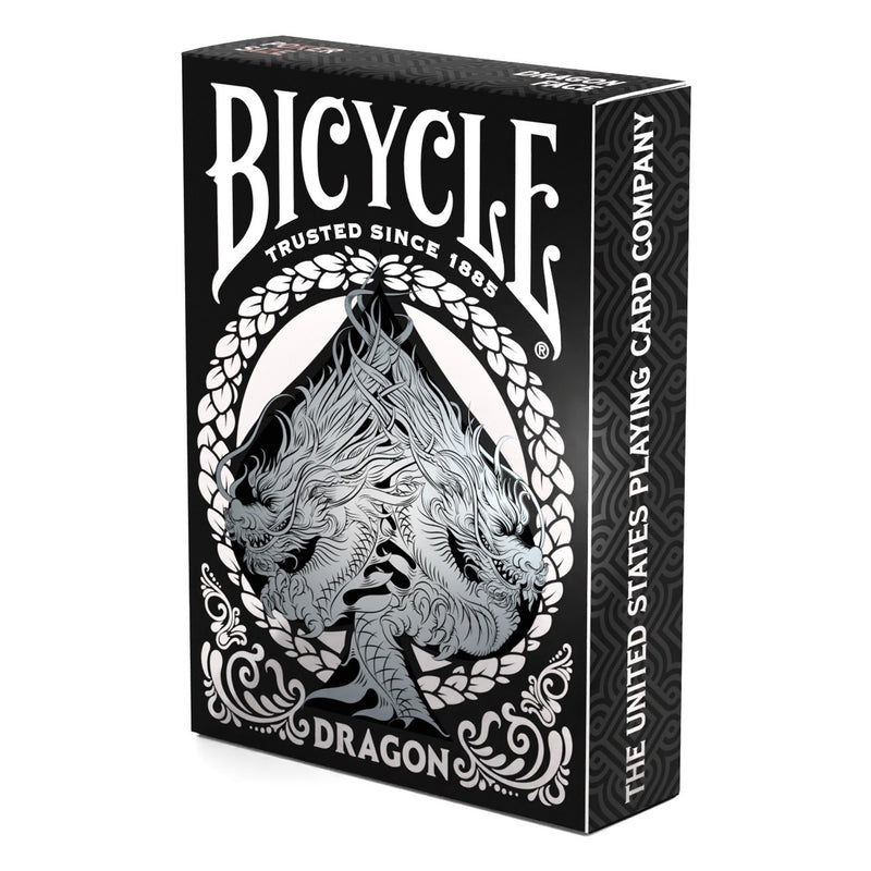 BICYCLE  BLACK DRAGON PLAYING CARDS