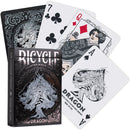 BICYCLE  BLACK DRAGON PLAYING CARDS