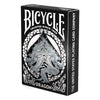 BICYCLE  BLACK DRAGON PLAYING CARDS