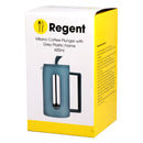 REGENT MILANO COFFEE PLUNGER WITH GREY PLASTIC FRAME 6 CUP, (600ML)