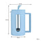 REGENT MILANO COFFEE PLUNGER WITH BLUE PLASTIC FRAME 6 CUP, (600ML)