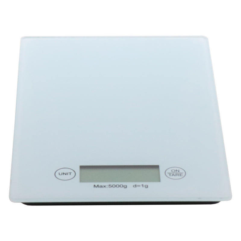 REGENT KITCHEN DIGITAL PLATFORM SCALE MIXED BLACK/WHITE, 5KG (230X160X20MM)