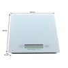 REGENT KITCHEN DIGITAL PLATFORM SCALE MIXED BLACK/WHITE, 5KG (230X160X20MM)