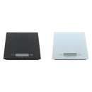 REGENT KITCHEN DIGITAL PLATFORM SCALE MIXED BLACK/WHITE, 5KG (230X160X20MM)