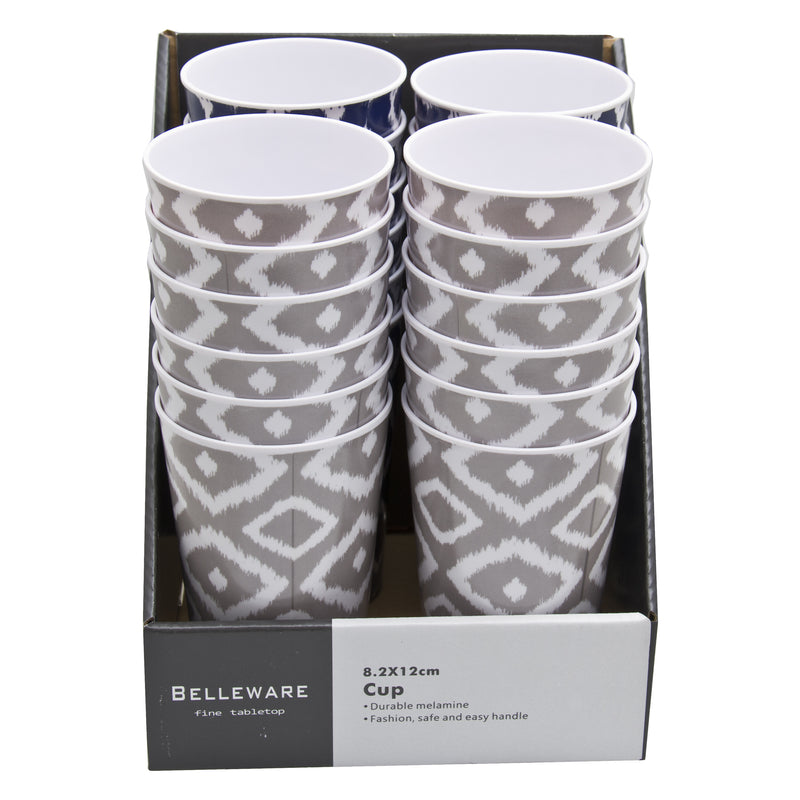 MELAMINE TUMBLER GREY WILD, 450ML (82MM DIAX120MM)